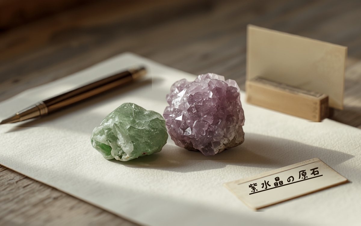 アメジストの漢字は「紫水晶」｜宝石・鉱物の漢字（和名）一覧24種