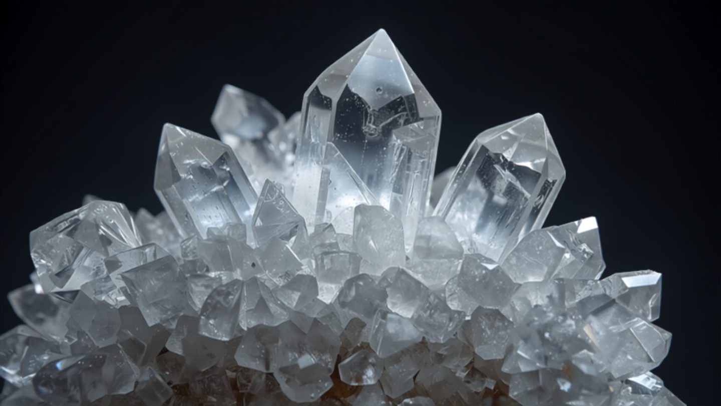 水晶（クリスタル・石英）の標本写真